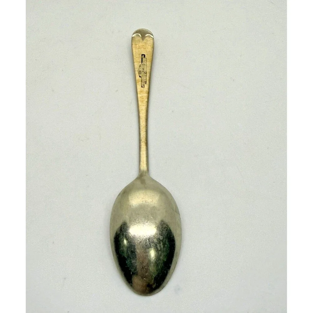 Sheffield 1960s Dessert Spoon Rustless Nickel Silver Austral Vintage Flatware‎